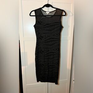 Olivia Matthew’s formal Black Sleeveless Dress